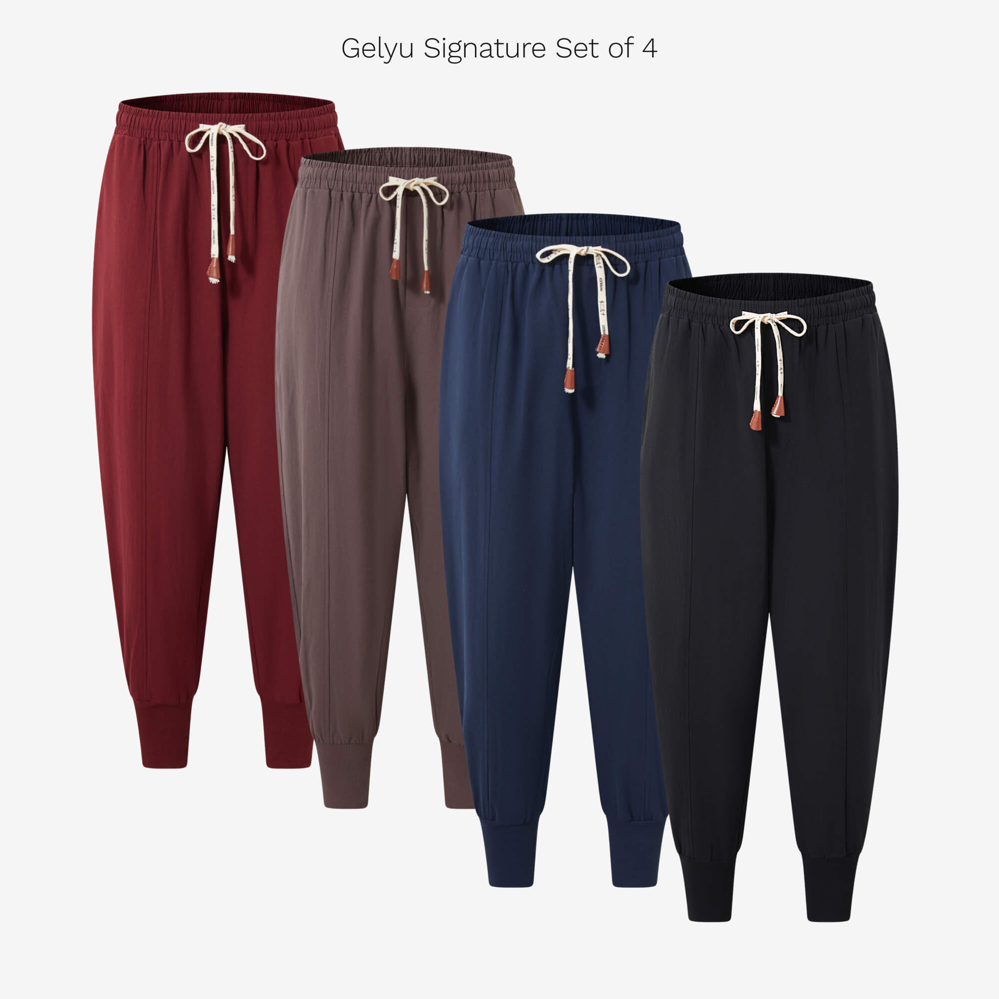 Gelyu Harem Pants | Signature Set of 4