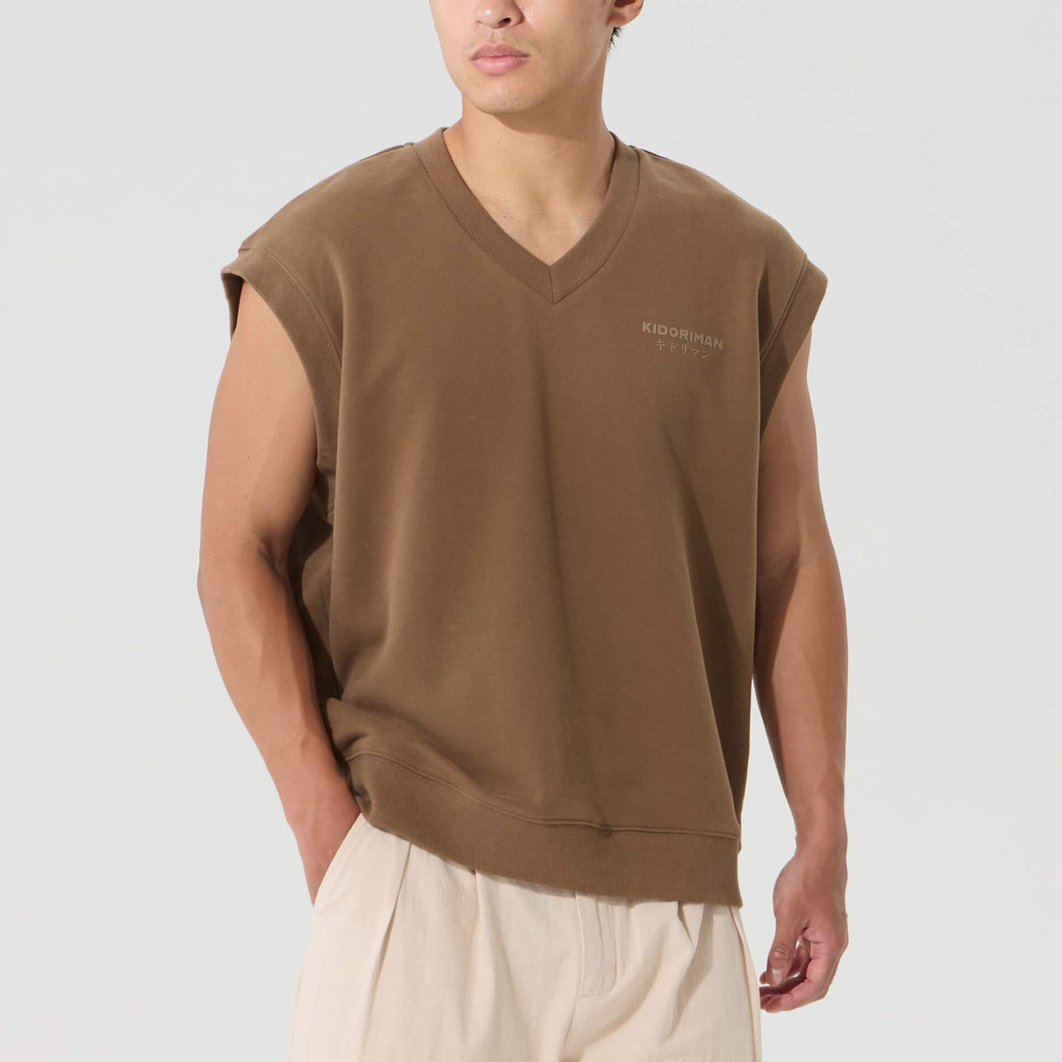 Kasane Oversized Sweater vest