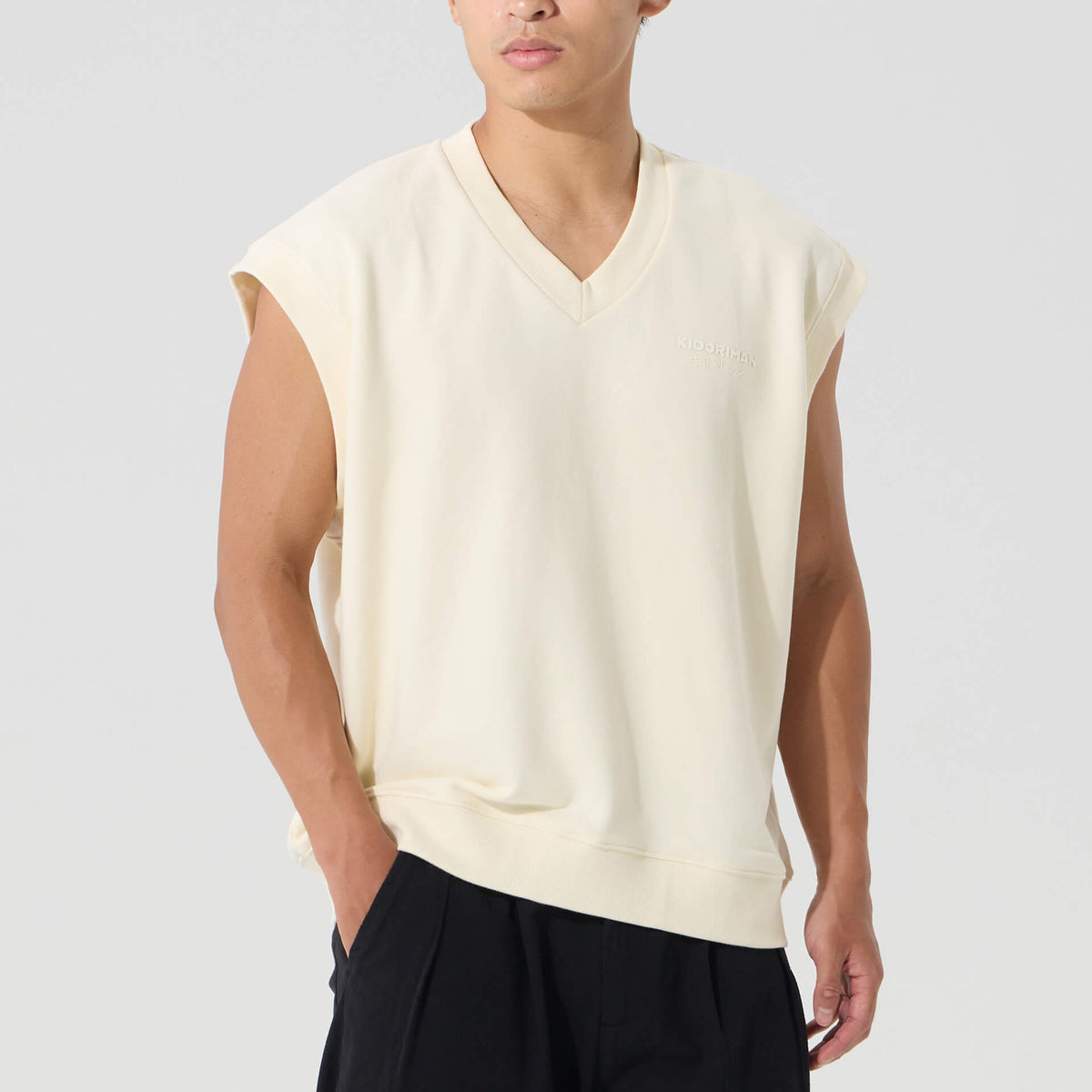 Kasane Oversized Sweater vest