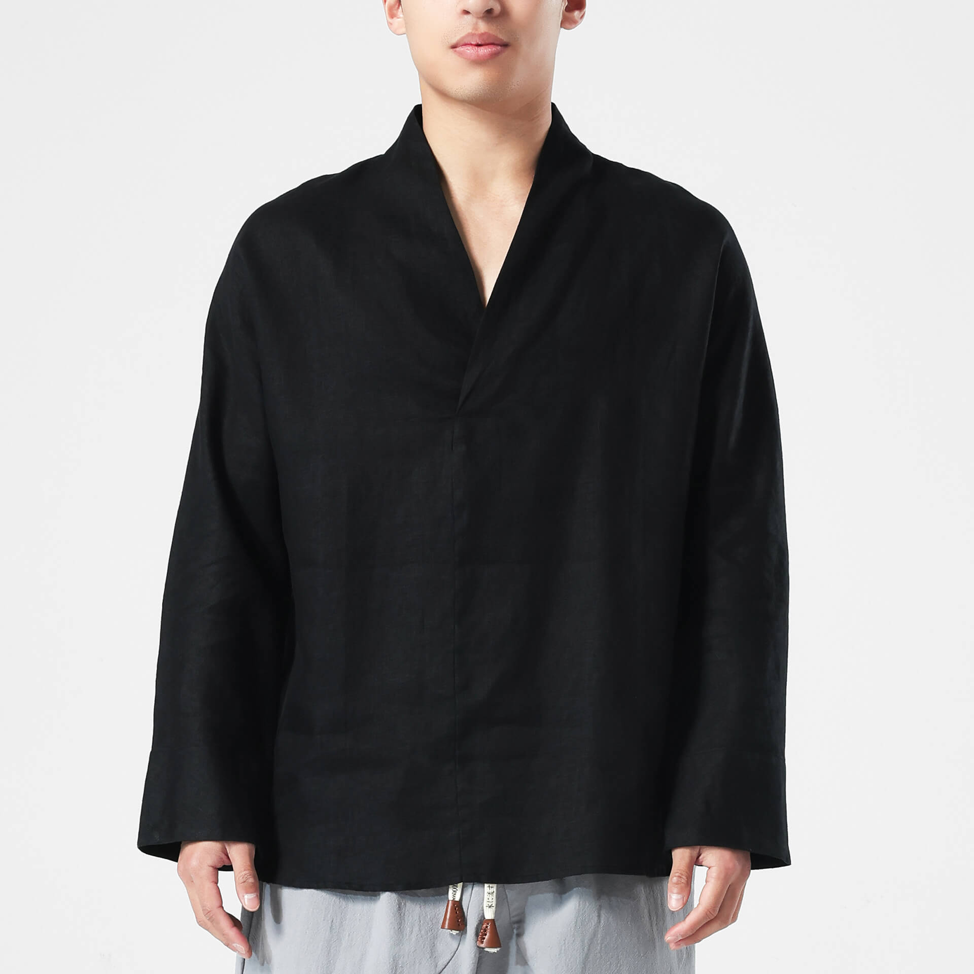 Shinu Drop V Shirt 2.0 - 100% Linen