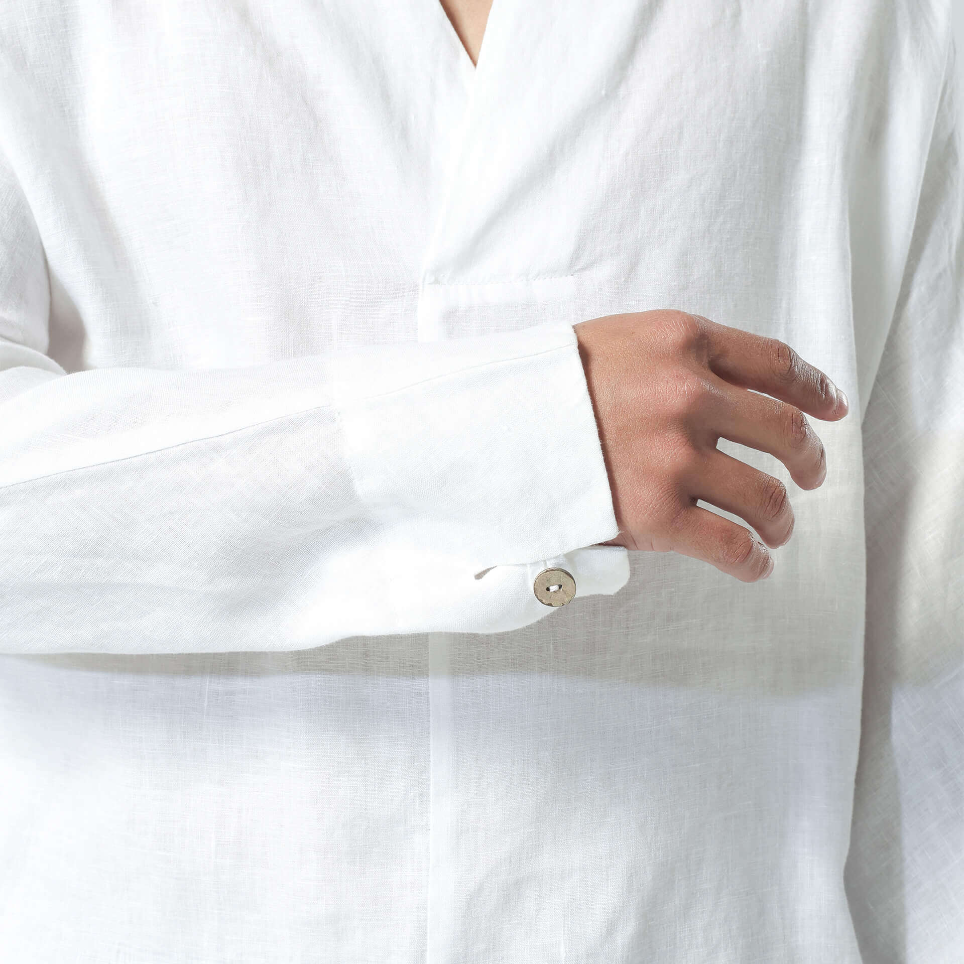 Shinu Drop V Shirt 2.0 - 100% Linen