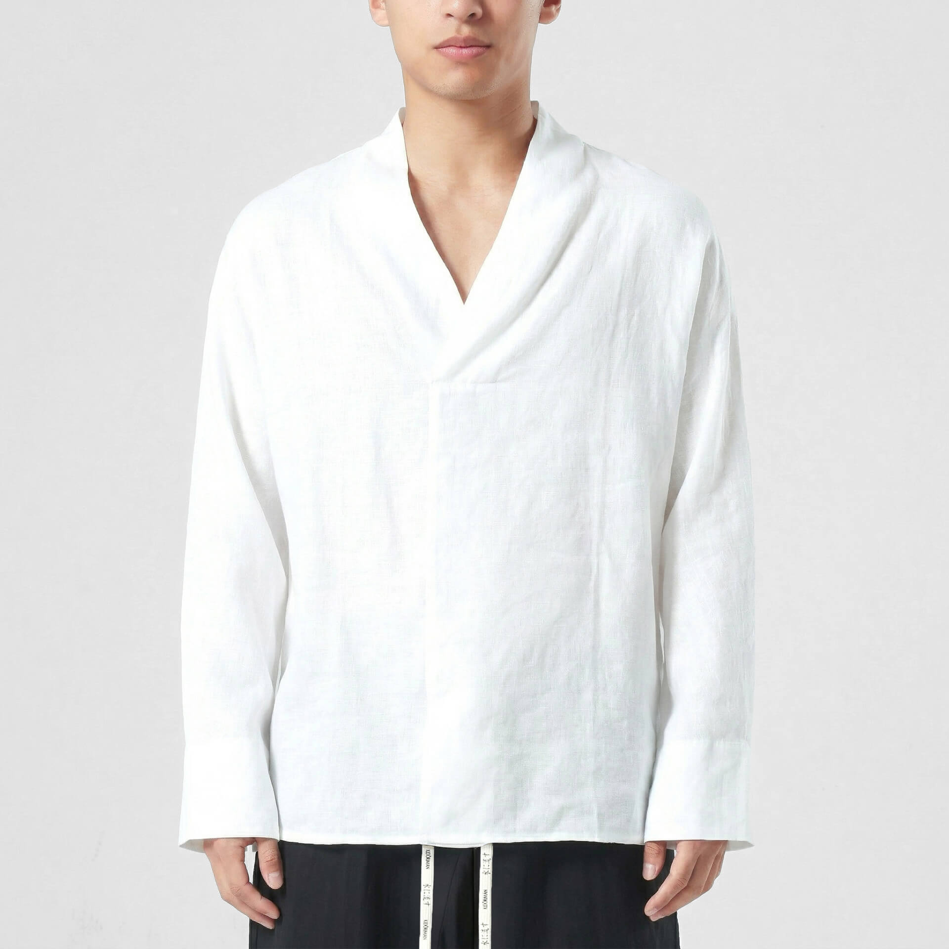 Shinu Drop V Shirt 2.0 - 100% Linen