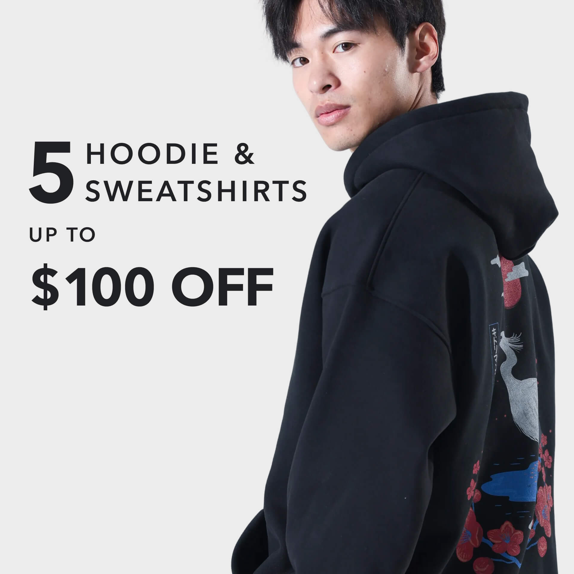 Printed Hoodies or Sweatshirt 4/5 Pack