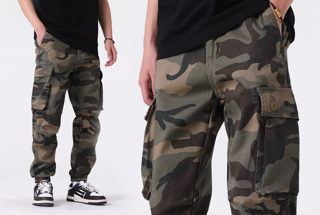 Blend in or Stand Out with the Guntai Camouflage Pants: The Ultimate in Style and Functionality