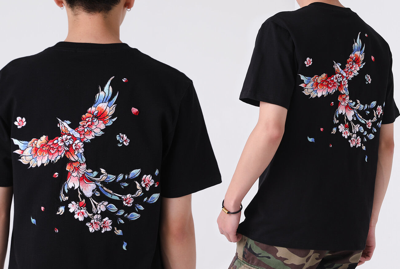Get Lit in the Streets with Kidoriman's Phoenix Shirt