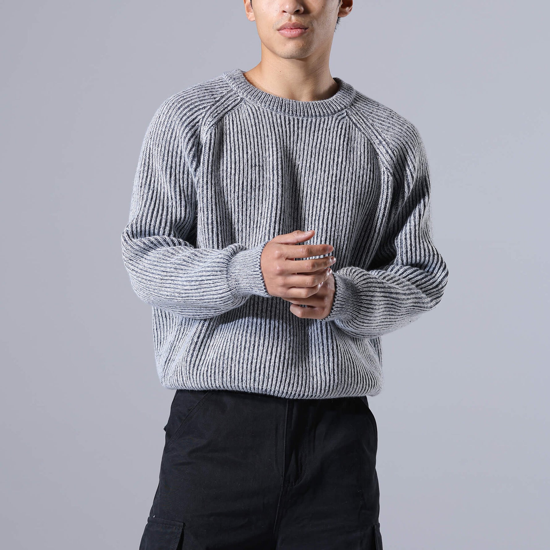 Hori Structure Knitted Sweater