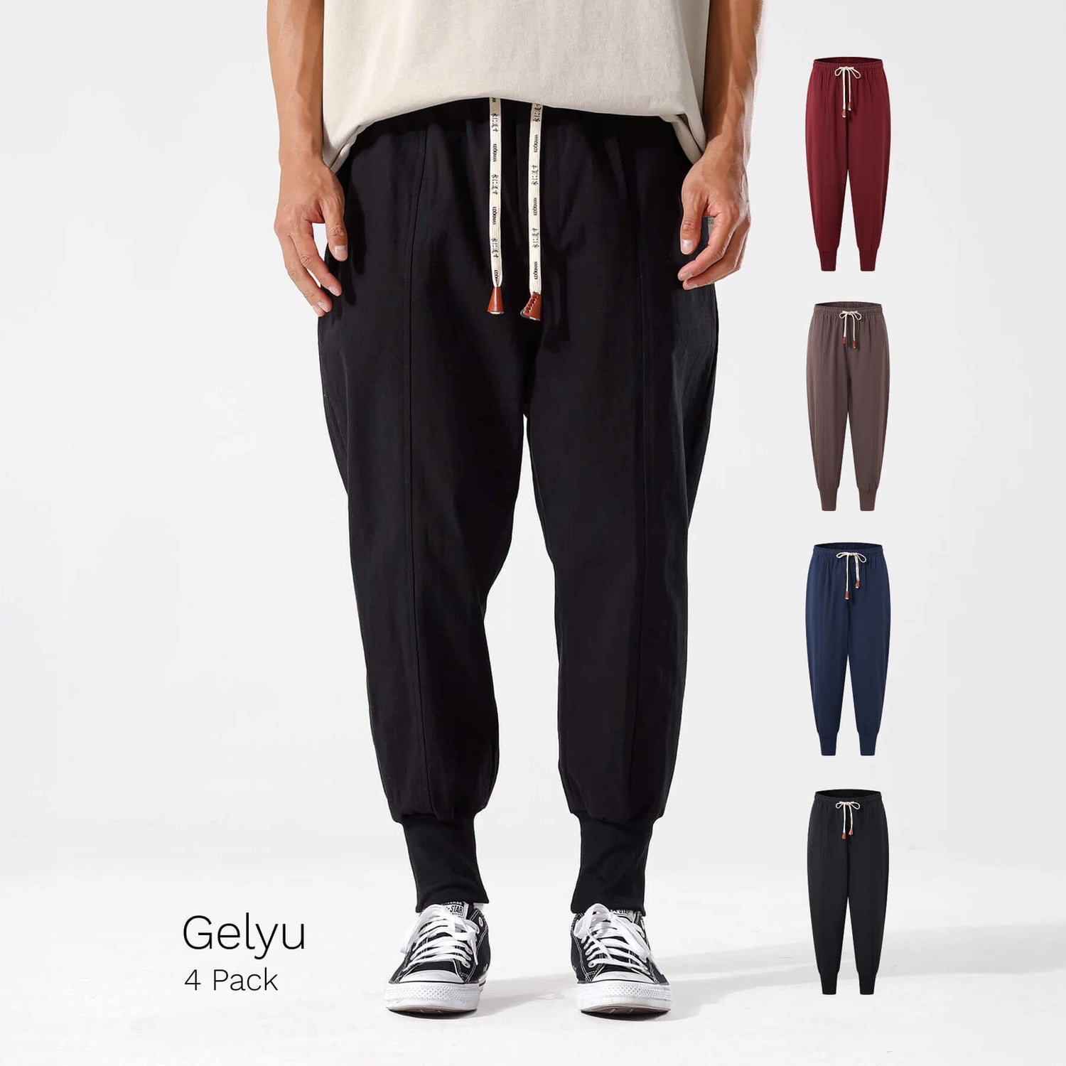 Gelyu Harem Pants | Signature Set of 4