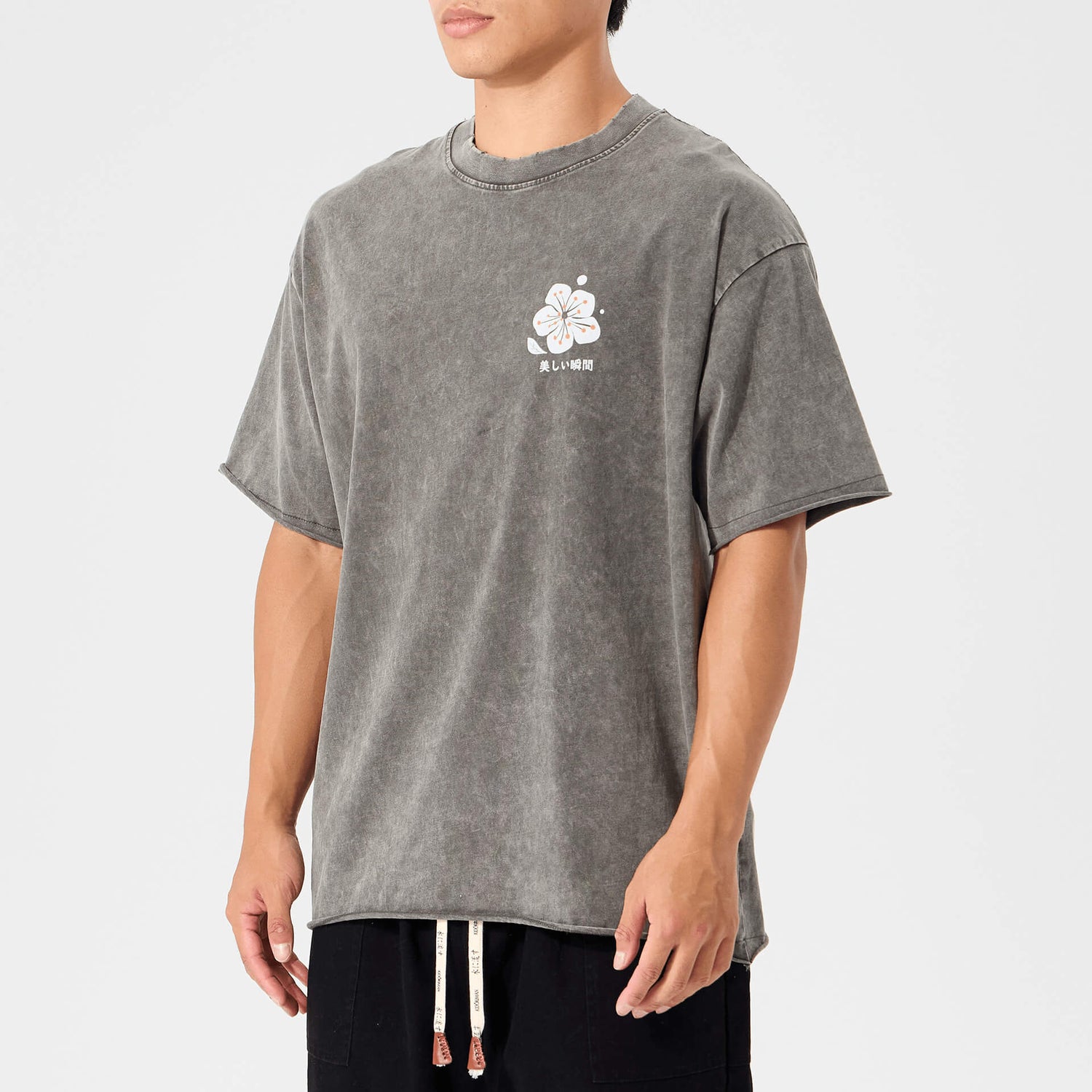 Crane Bloom Printed Tee