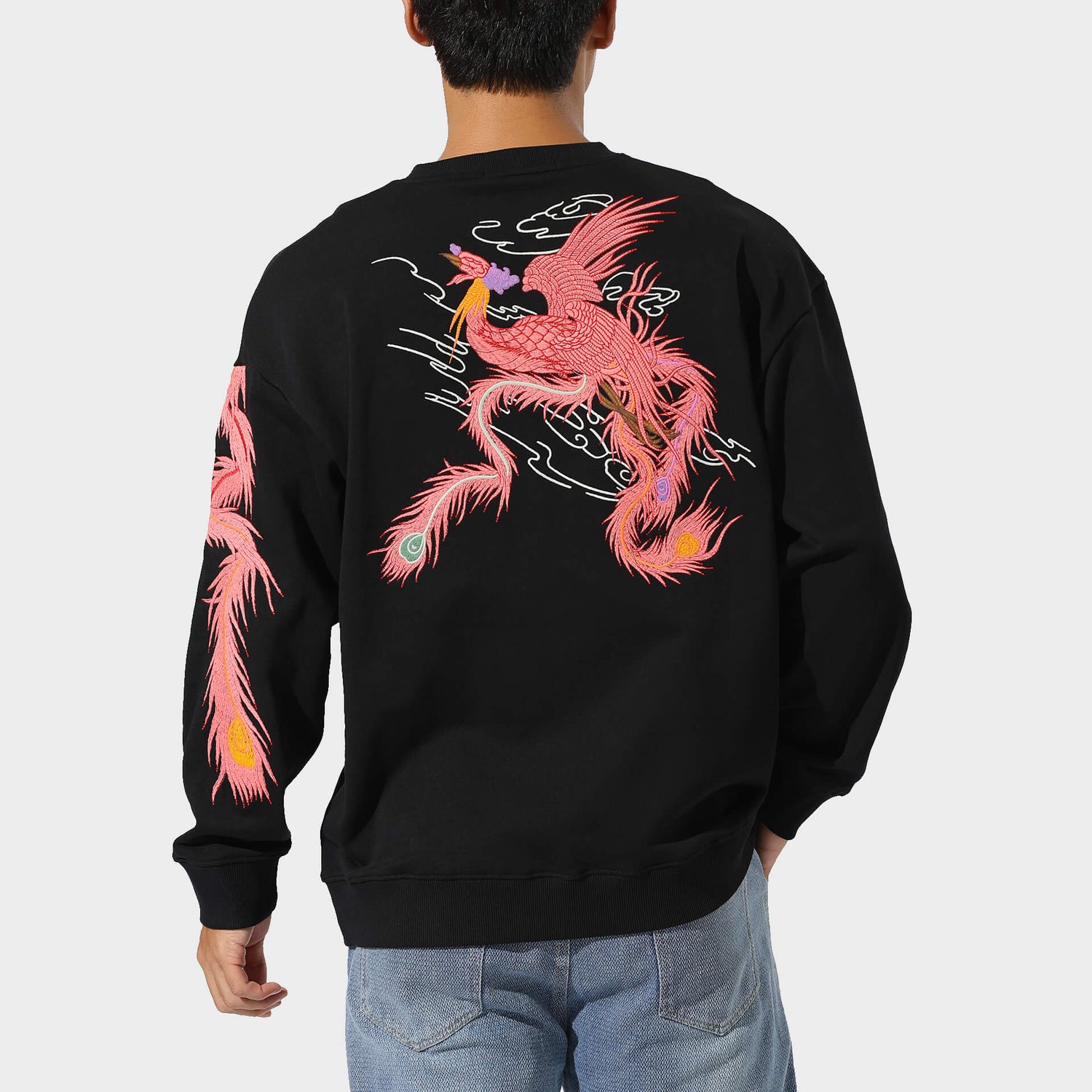 Enjin Phoenix Embroidered Sweatshirt