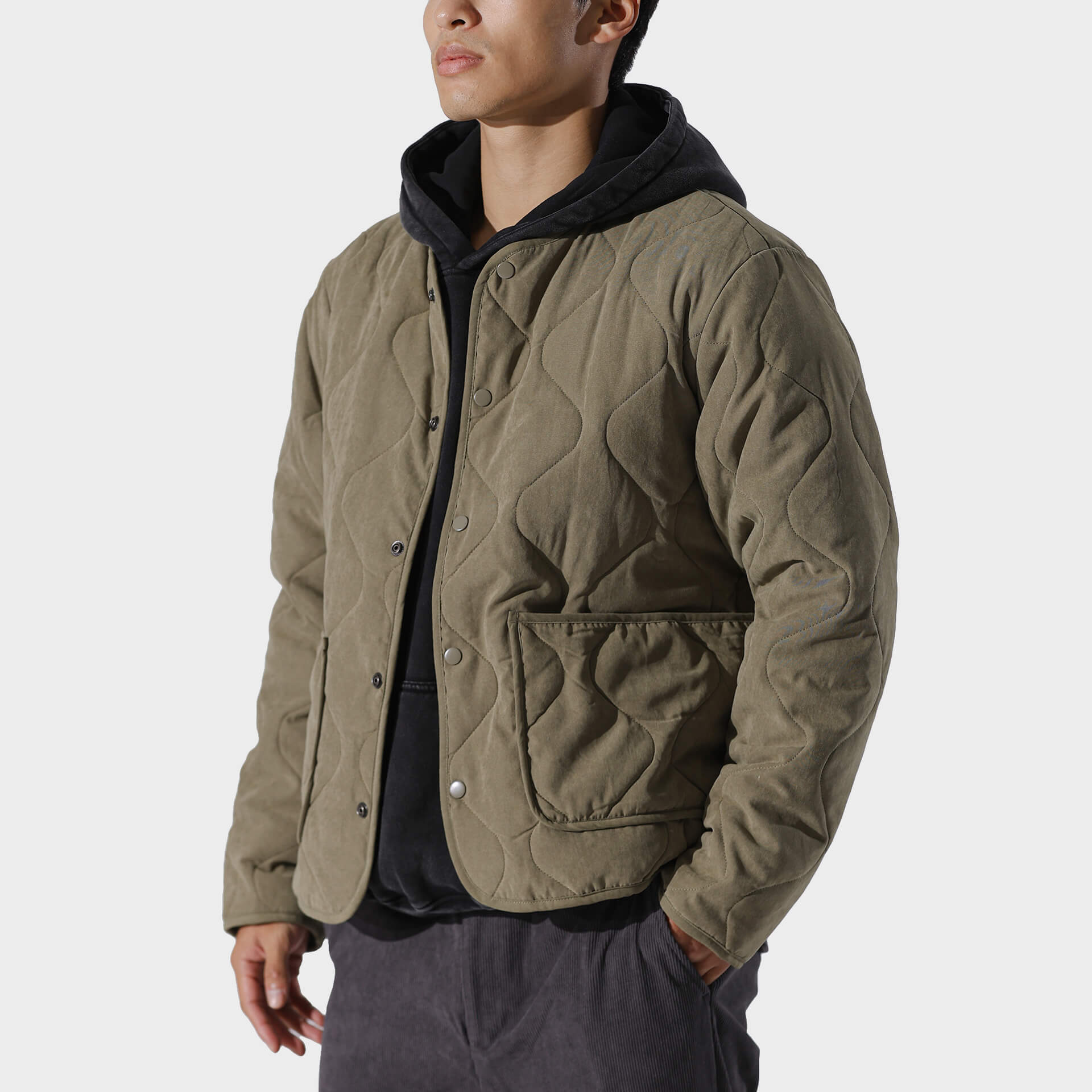 Hayate Retro Quilted Jacket