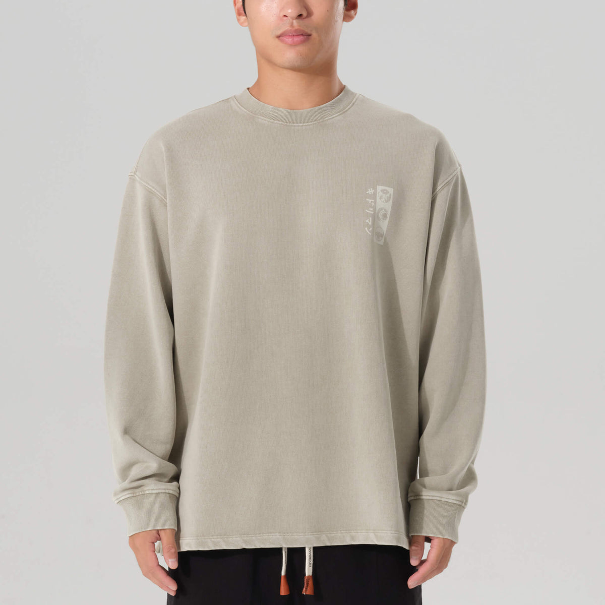 Kamon Washed Sweatshirt