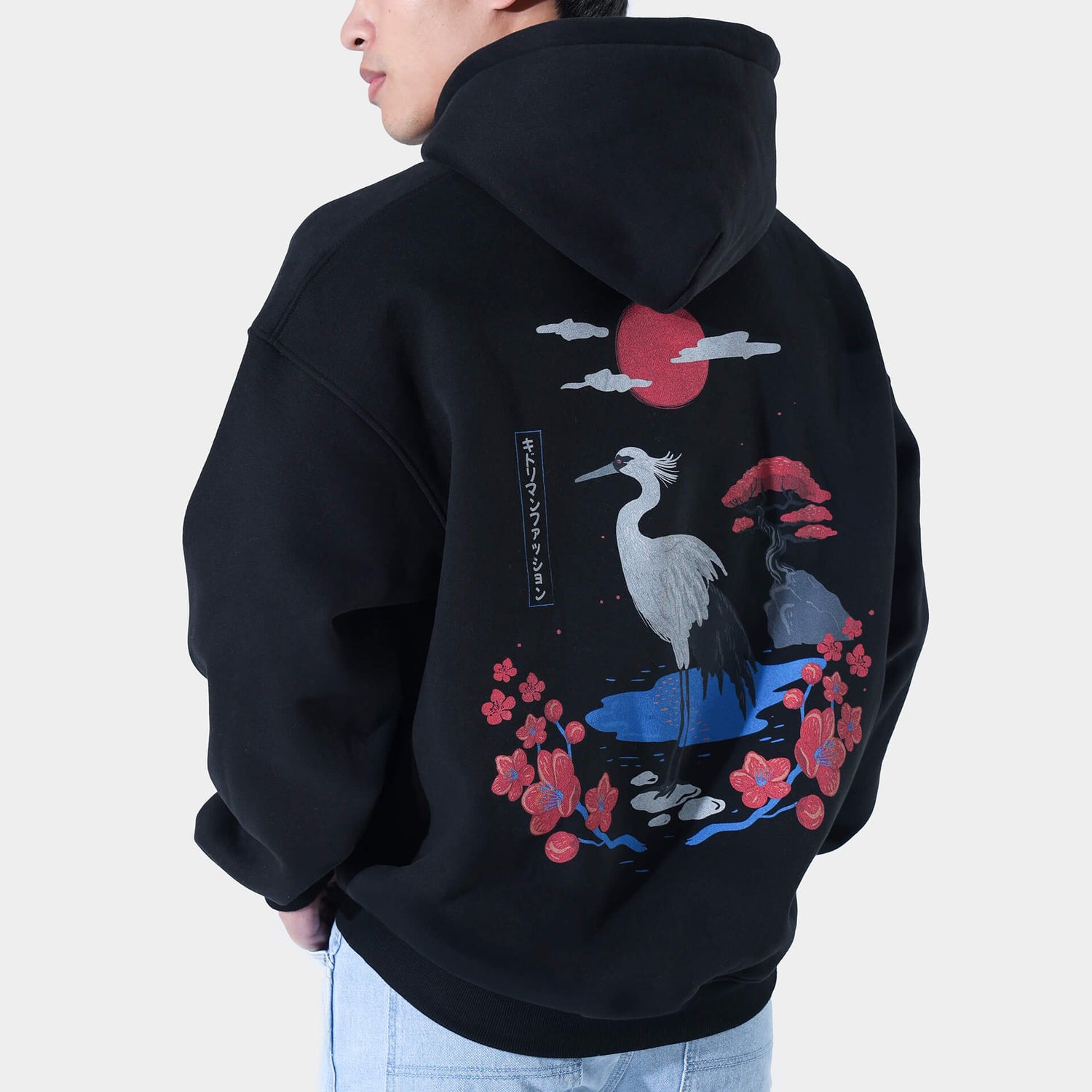 Kurenai Crane Hoodie