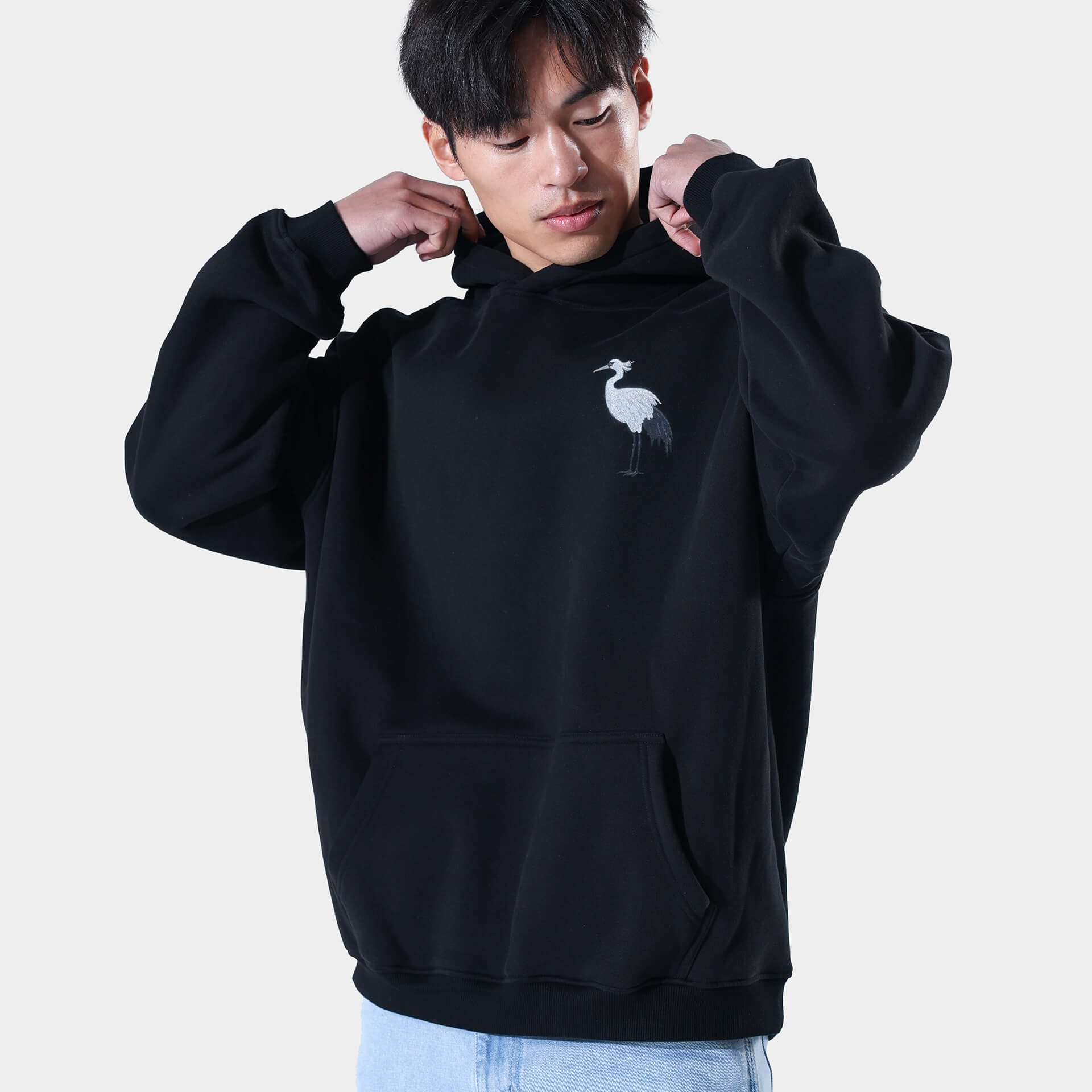 Kurenai Crane Hoodie