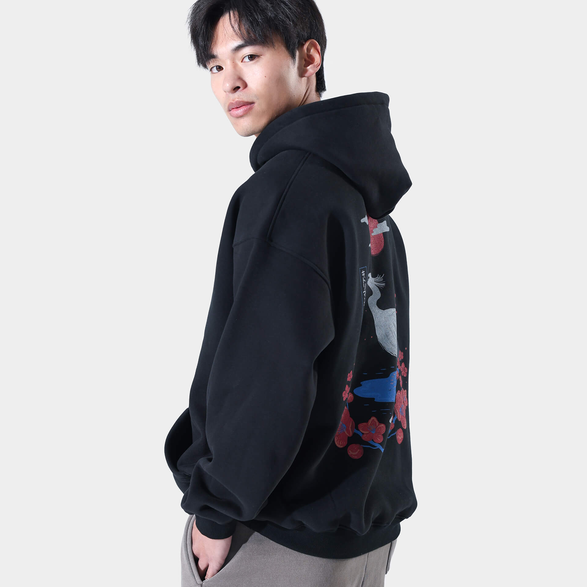 Kurenai Crane Hoodie