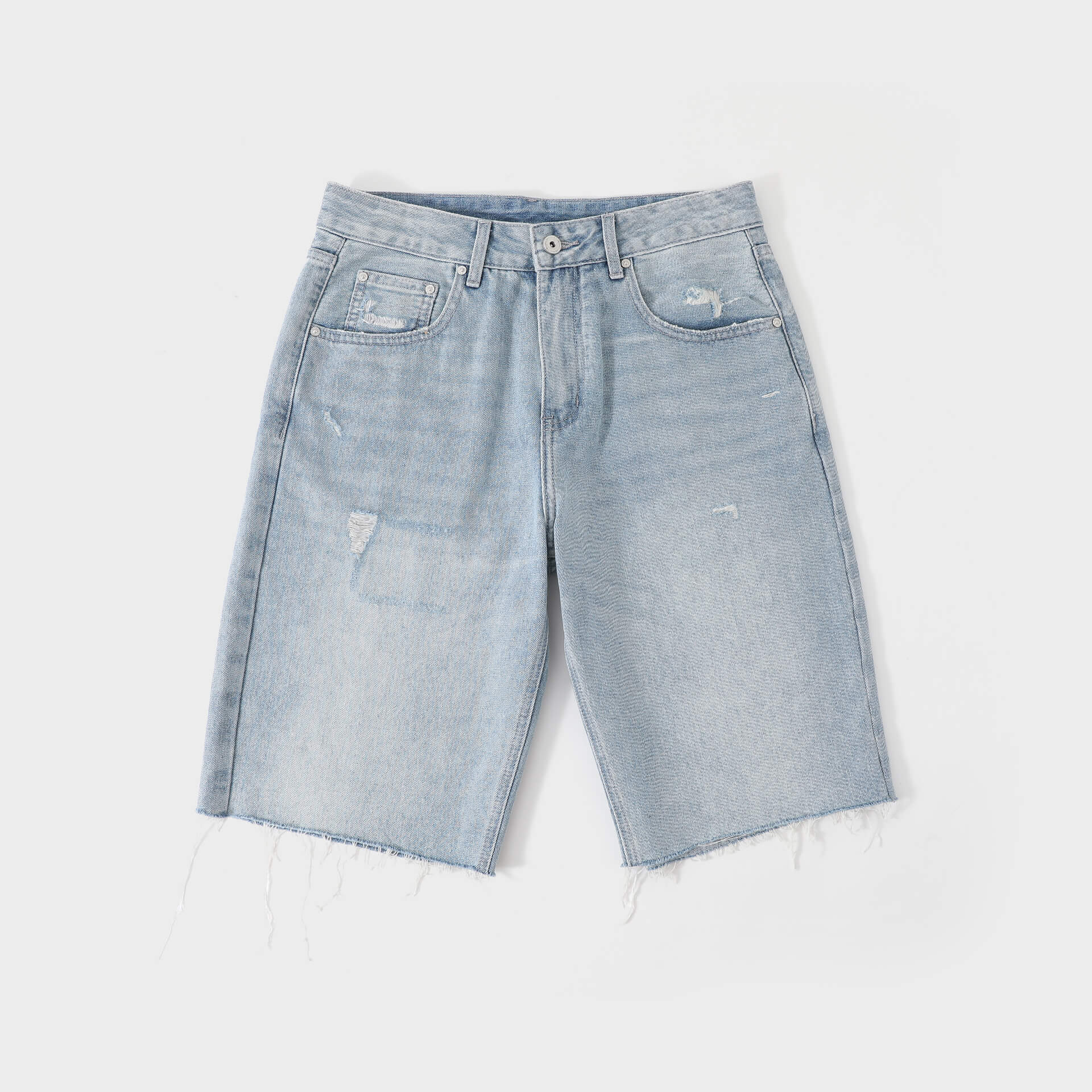 Nami Washed Denim Shorts