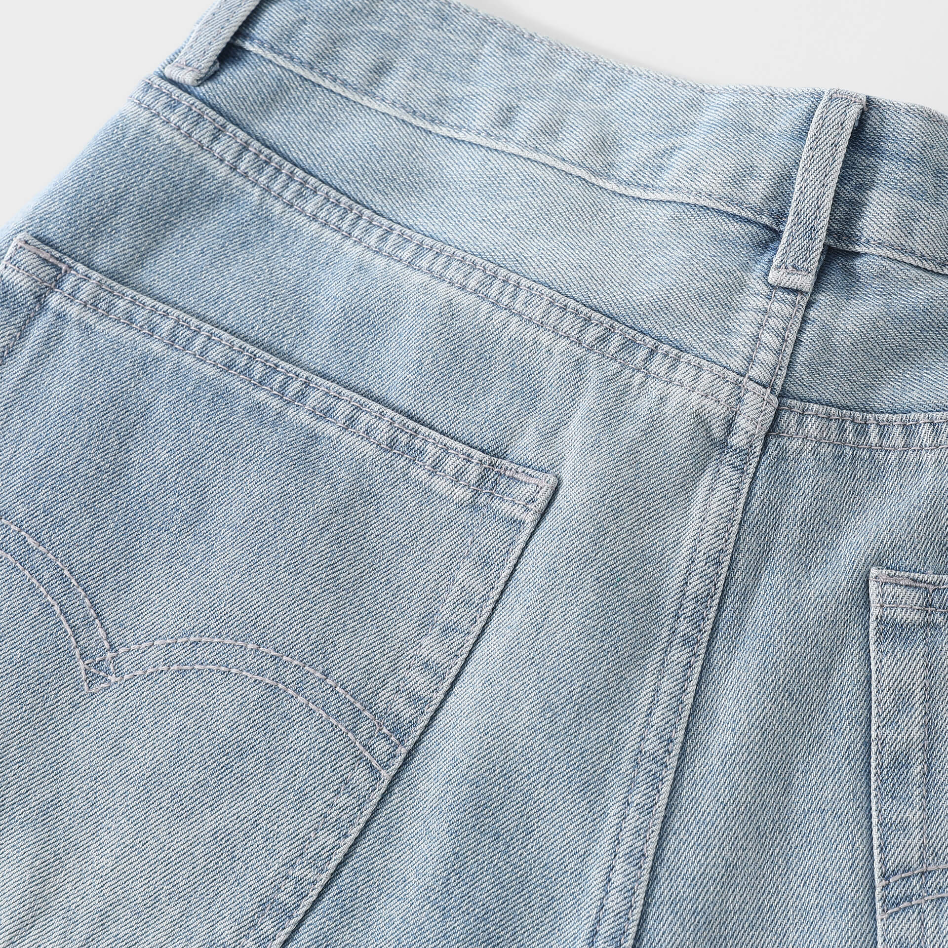 Nami Washed Denim Shorts