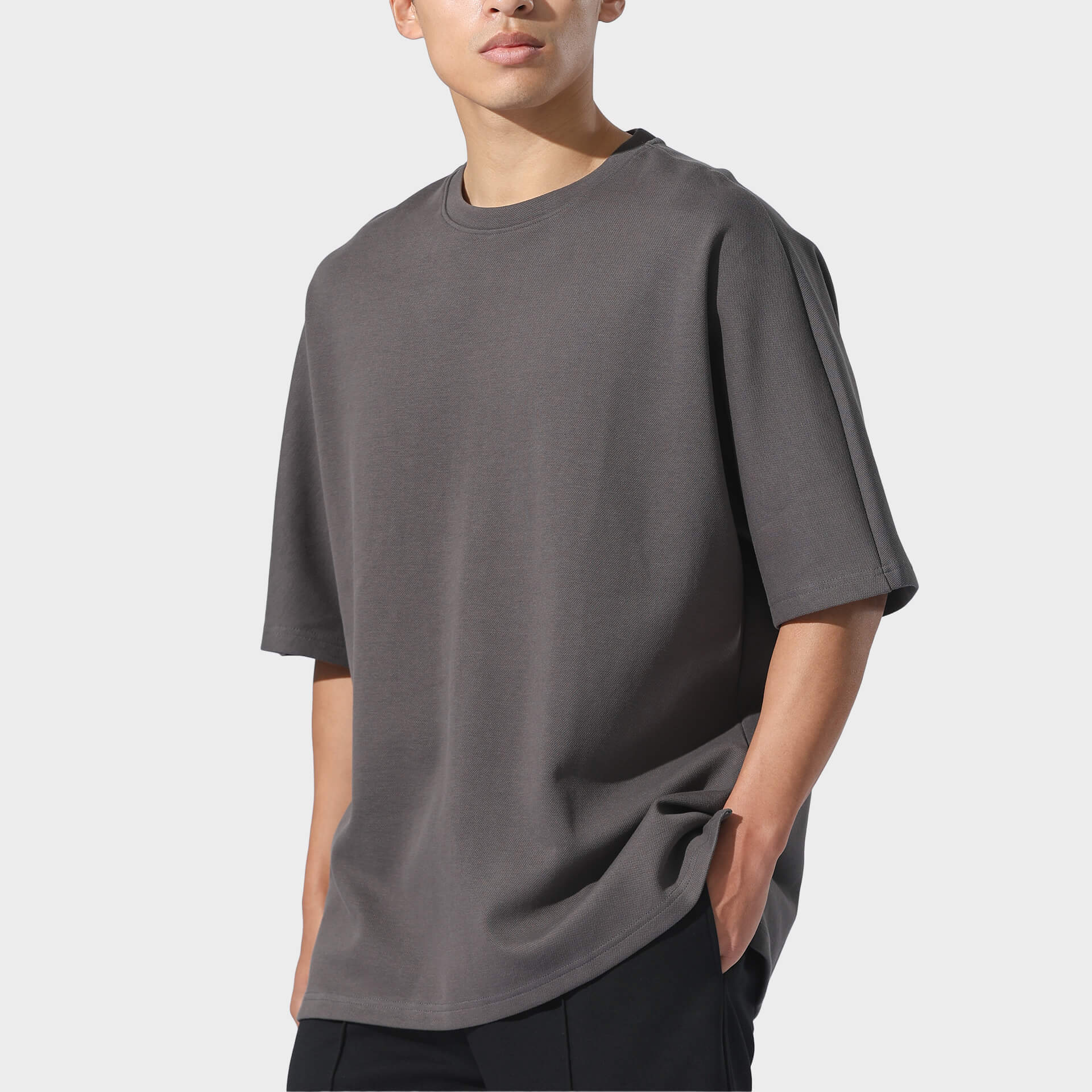 Gray 2024 oversized shirt