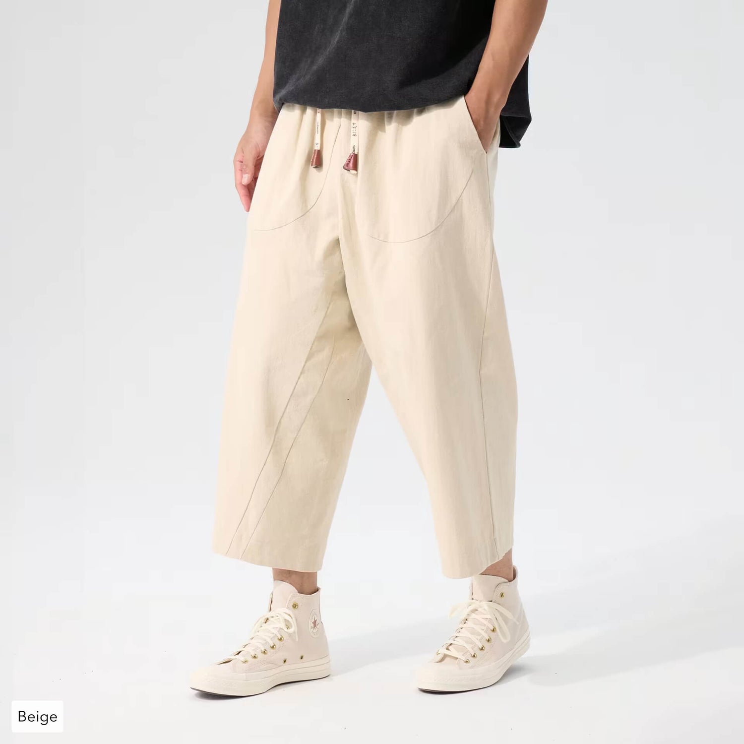 Sekino Wide Cropped Pants 2.0