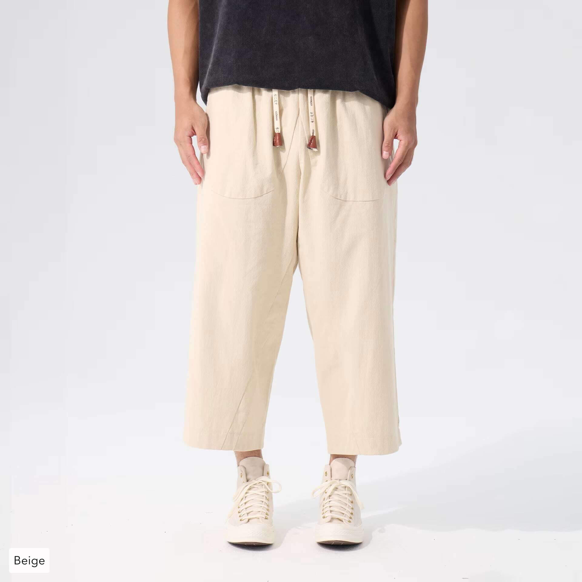 Sekino Wide Cropped Pants 2.0 – Kidoriman