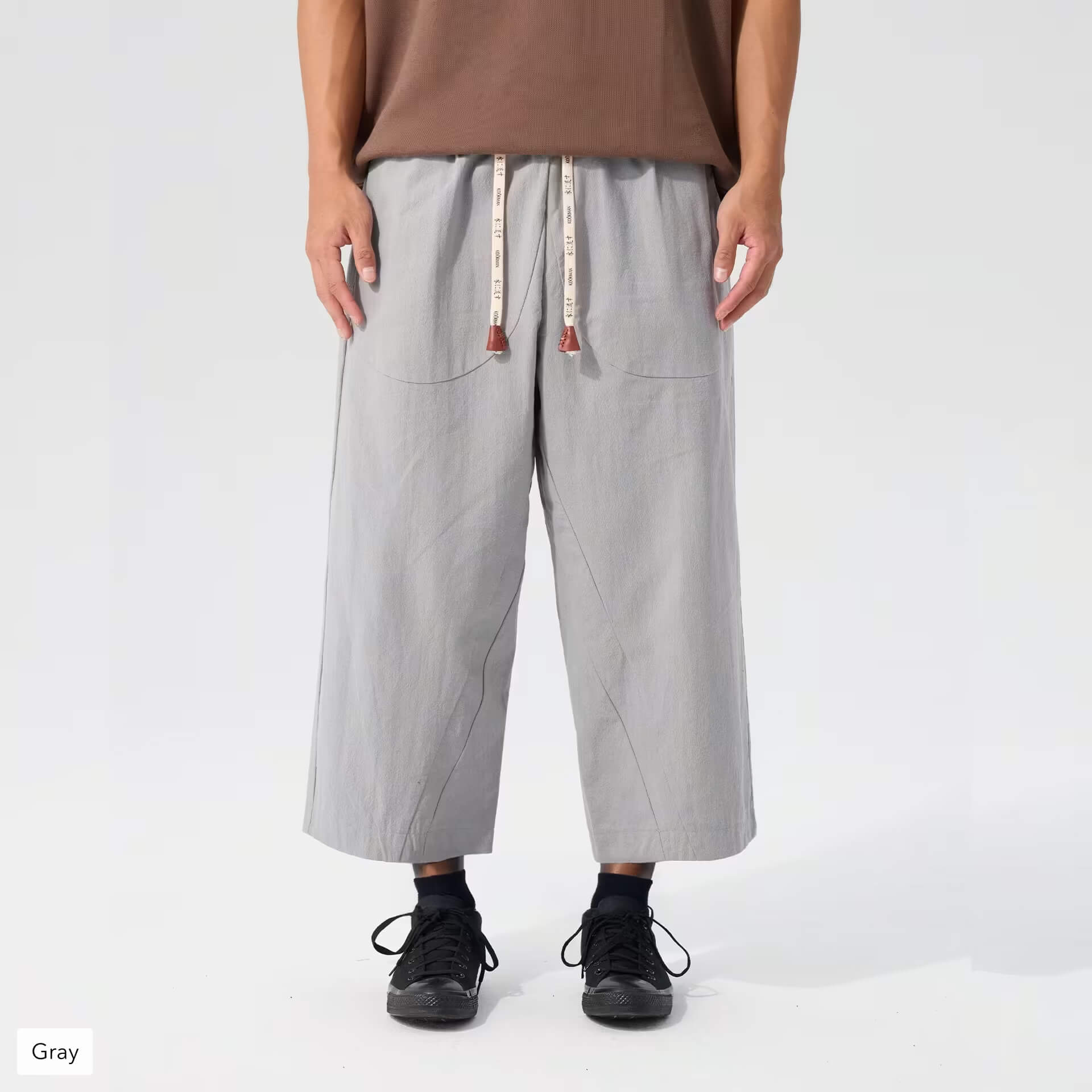 Sekino Wide Cropped Pants 2.0 – Kidoriman