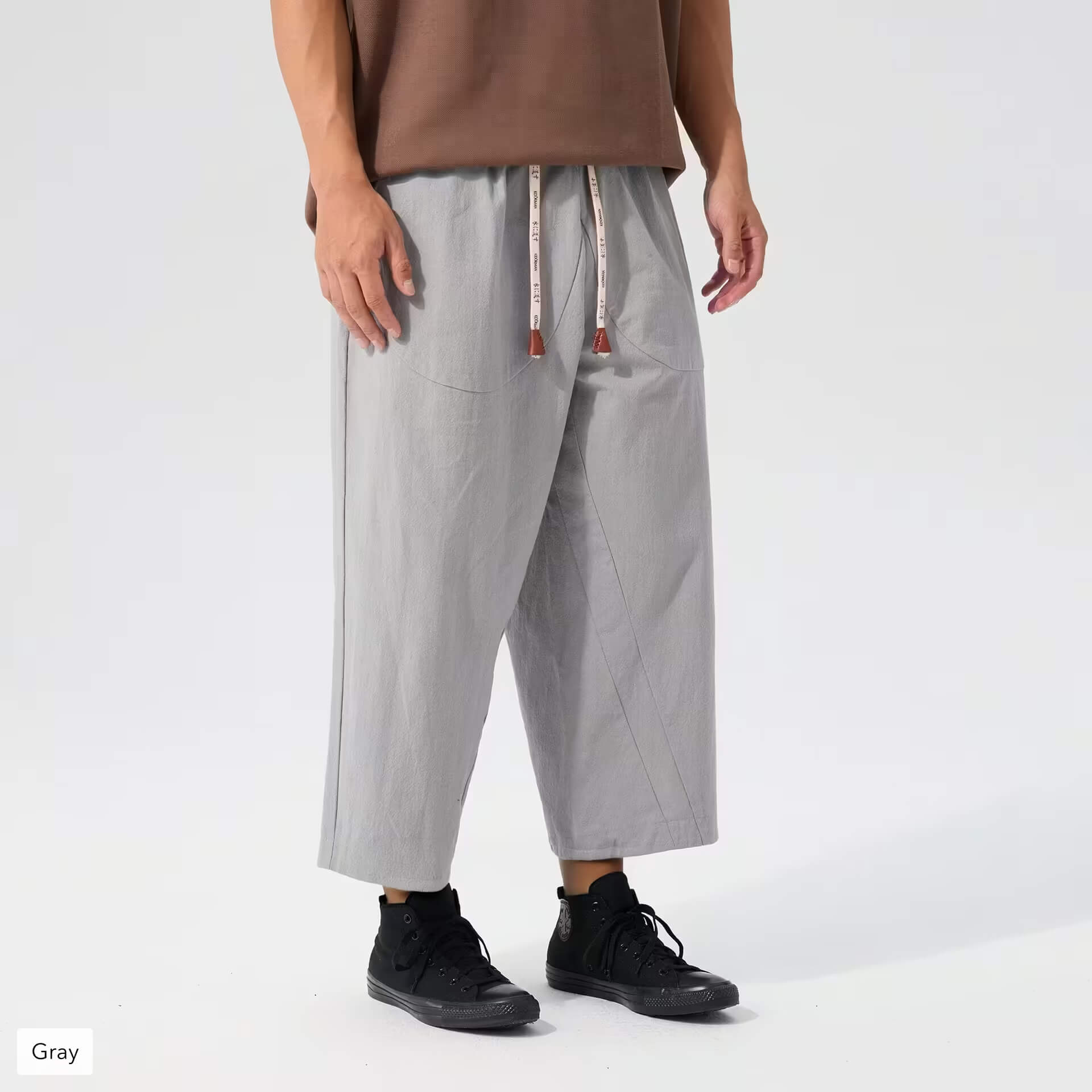 Sekino Wide Cropped Pants 2.0 – Kidoriman