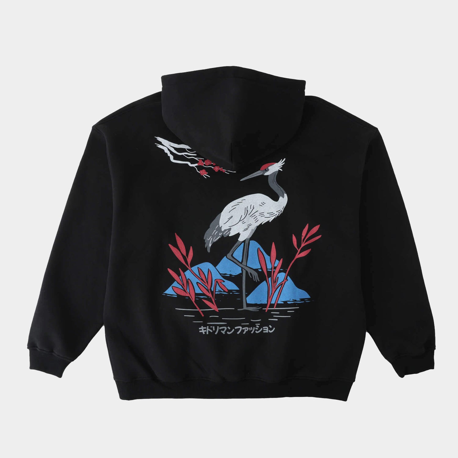 Shizuka Crane Hoodie