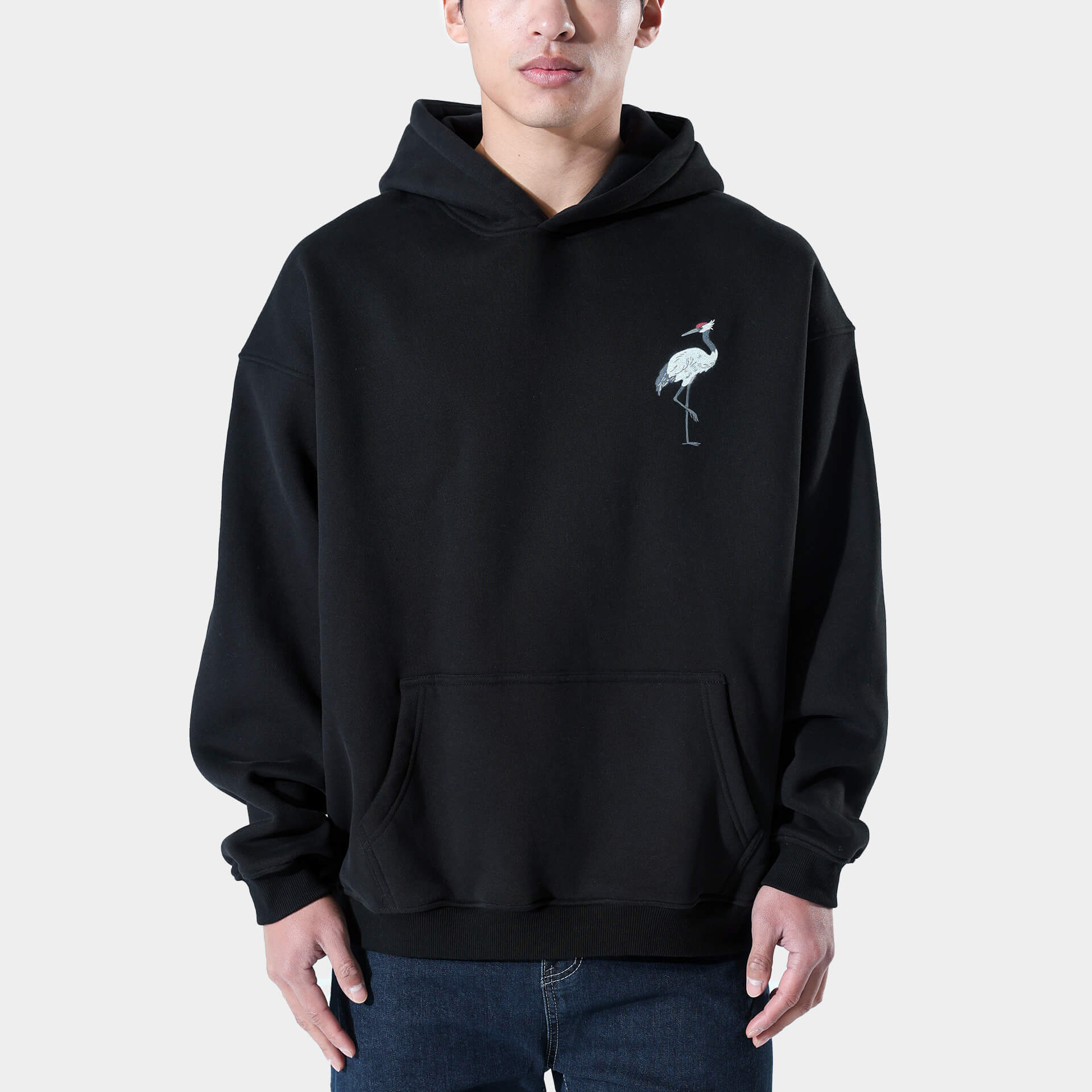 Shizuka Crane Hoodie