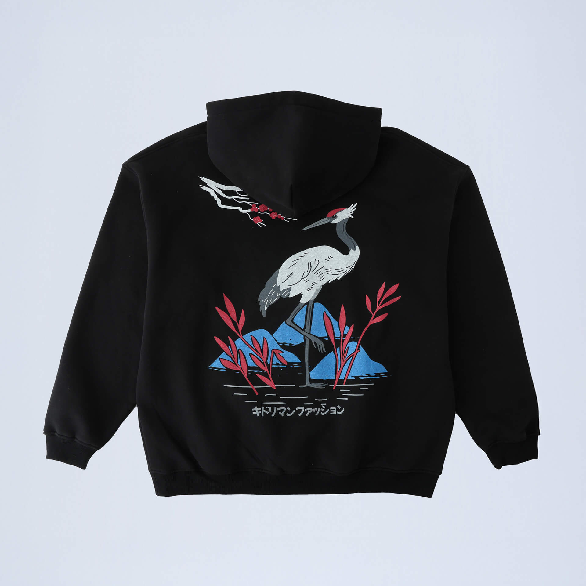 Shizuka Crane Hoodie