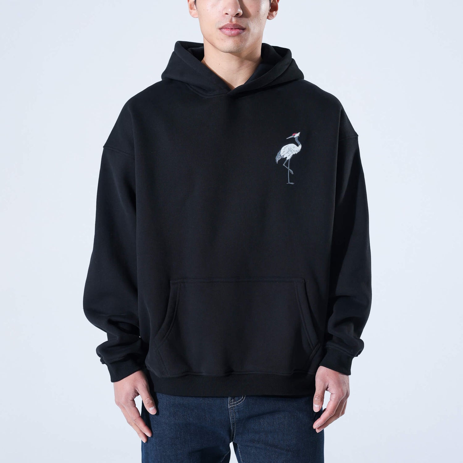 Shizuka Crane Hoodie