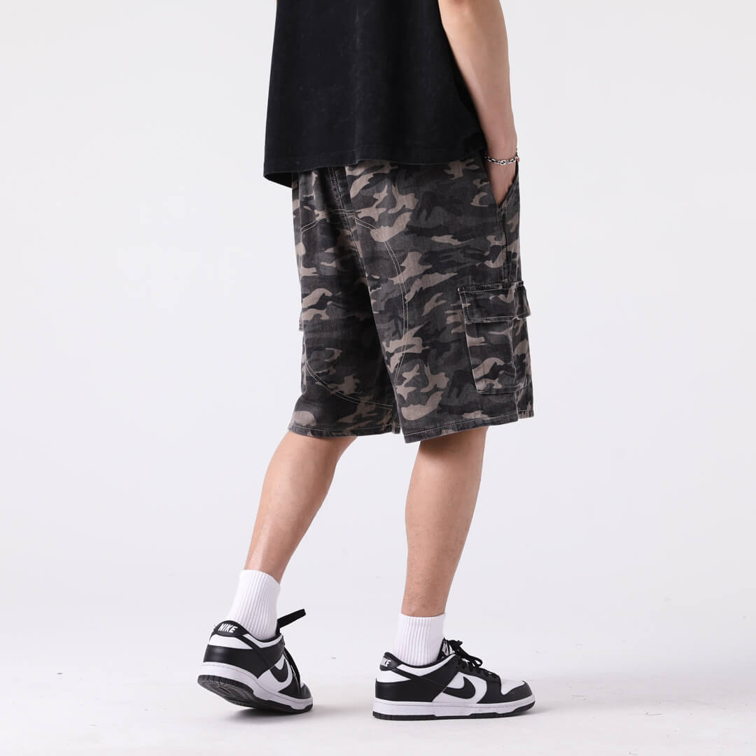 Yushoku Camo Shorts