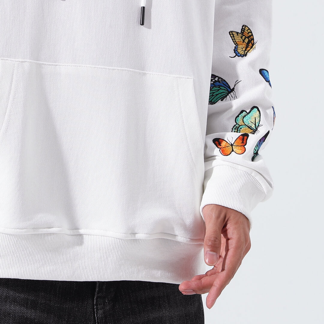 Cho Butterfly Embroidered Hoodie
