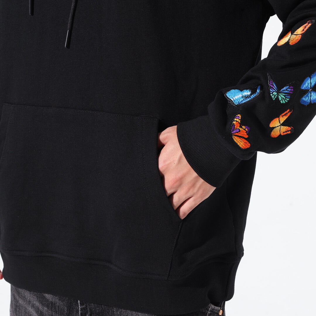 Cho Butterfly Embroidered Hoodie